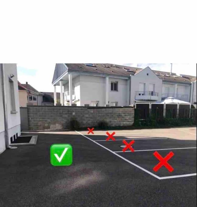 Appartement Des 3 Pays. 2 Mn De Bale+ Free Parking Saint-Louis  Kültér fotó